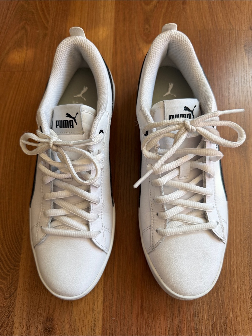 Puma Women’s White Sneakers - Picture 2 of 3